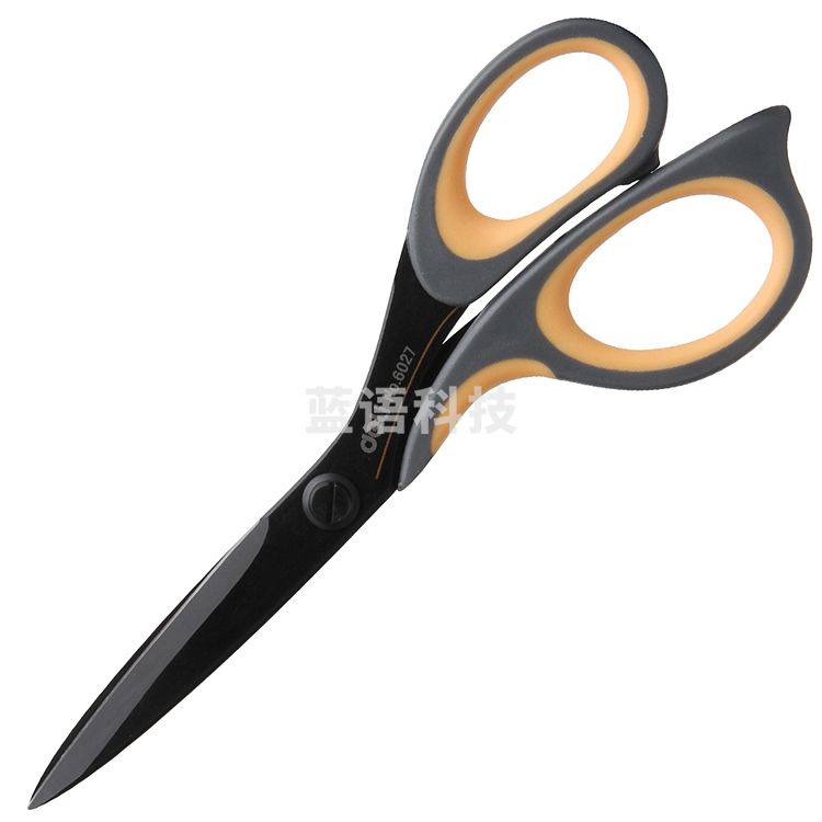 得力 6027 剪刀 美工剪7寸 175mm(单位:把) 黑色