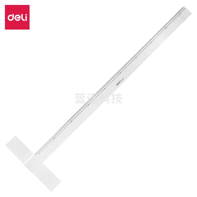 得力8412有机丁字尺93cm(只)