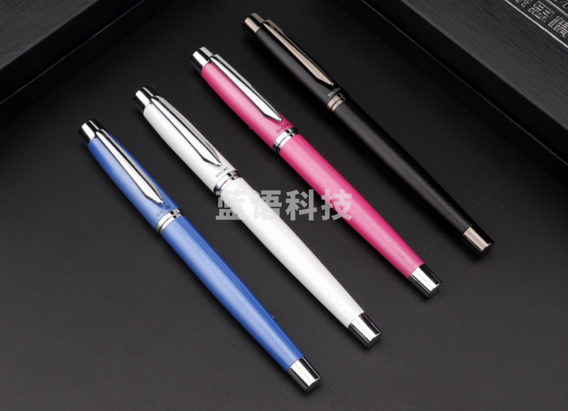 宝克（BAOKE）T14 宝珠笔+2支笔芯 典雅白笔杆 礼盒装 商务办公搭配套装1支/盒