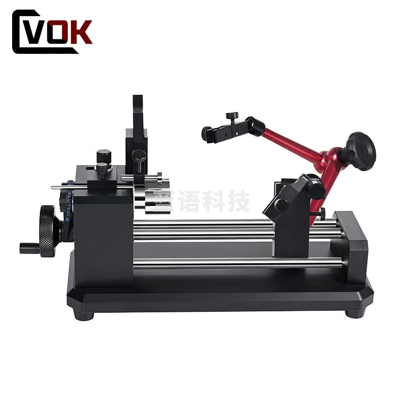 西瓦卡 同心度仪同心度测量仪手动电动同轴度仪圆棒偏摆测量仪轴承偏摆 手动直径3-25mm