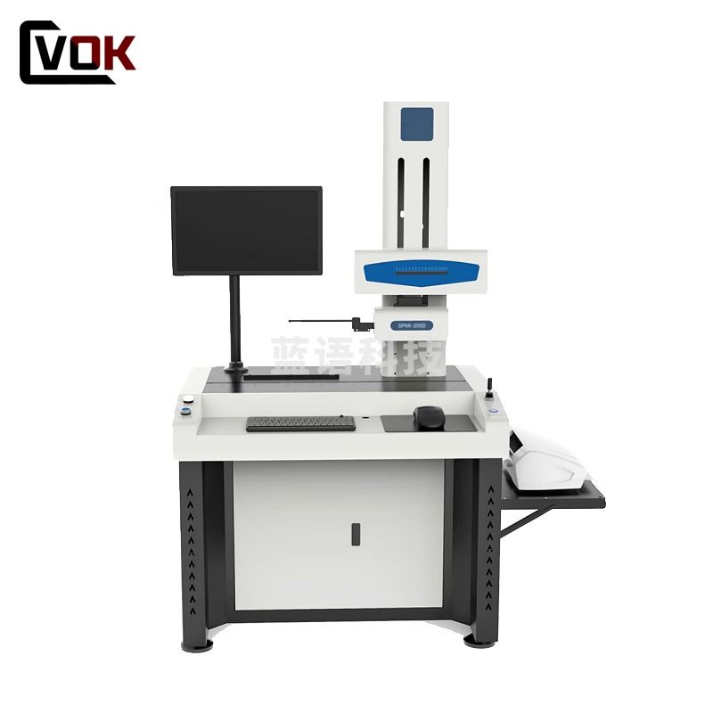 西瓦卡粗糙度轮廓仪一体机表面粗糙度检测角度直线波纹扫描测试仪 台式粗糙度仪TRM-100