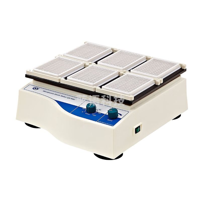 JISENPUER海门其林贝尔QB-9002实验室快速振荡器摇床6块酶标板96孔微量板 QB-9002快速振荡器