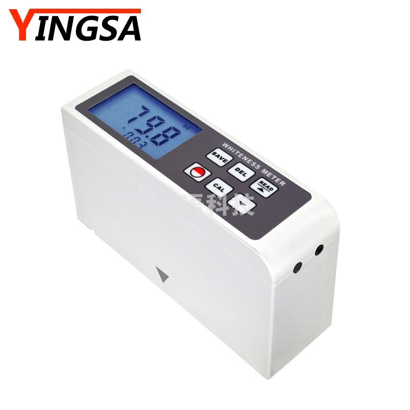 英萨便携式数显白度计 纺织印染油漆涂料纸张纸板塑料制品白色水泥陶瓷搪瓷白度仪