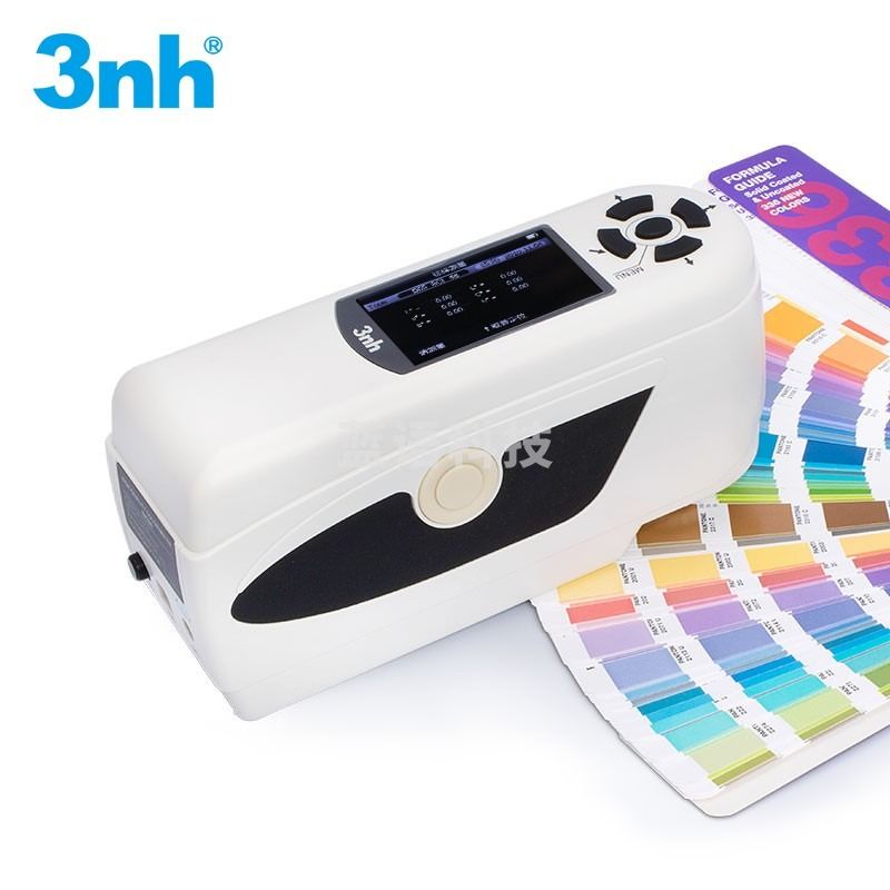 3nh三恩时颜色检测色差仪电脑测色仪NR200手持高精度色差计液体粉末色彩对比分析仪