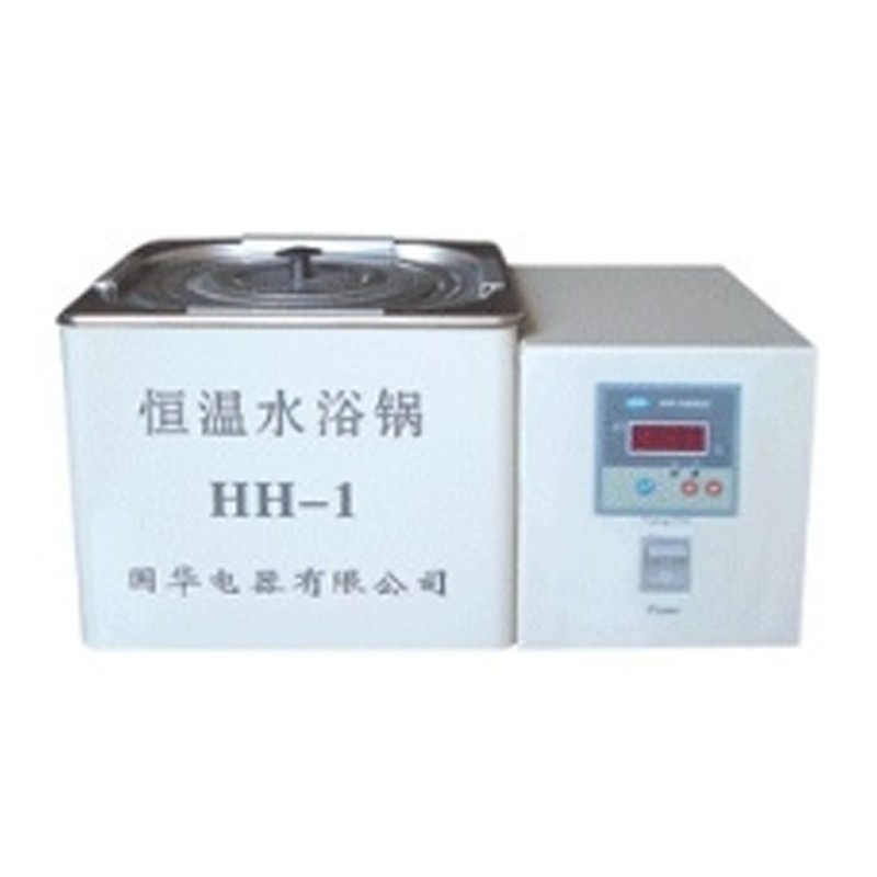 JISENPUER常州国华HH-1-2-4-6-8实验数显恒温水浴锅双列四孔六孔八孔HH-4A HH-1单孔水浴锅