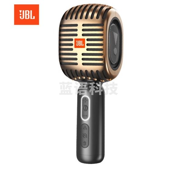 JBL KMC600 蓝牙无线麦克风 全民K歌话筒音响音箱一体麦克风   玫瑰金 TJRRSFYJD202302201505106