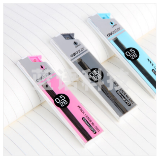 得力7003活动铅芯2B0.5-60MM(混)(支)