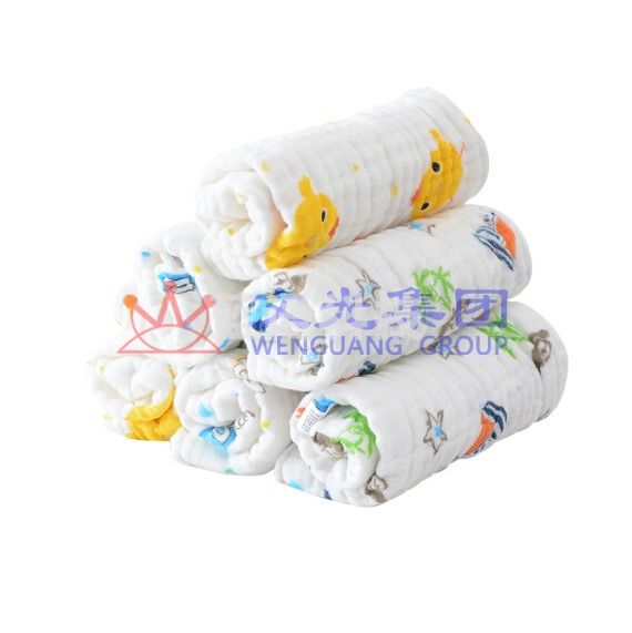 纱布毛巾  儿童毛巾 25*25
