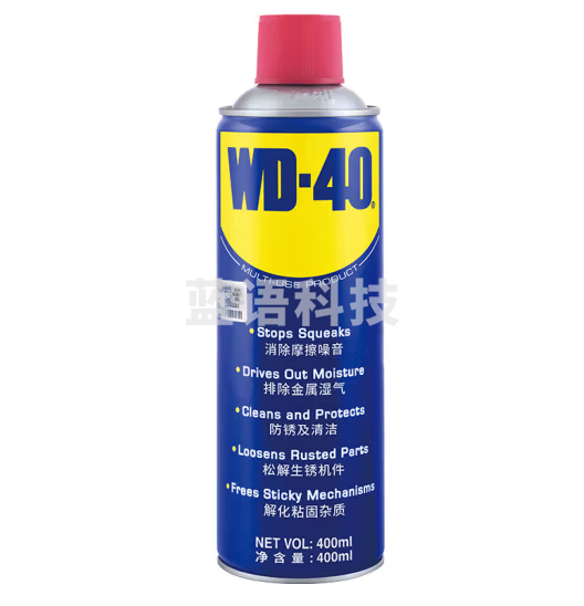 WD-40除锈剂润滑油机械防锈油wd40螺丝松动剂门窗锁自行车清洁400ml