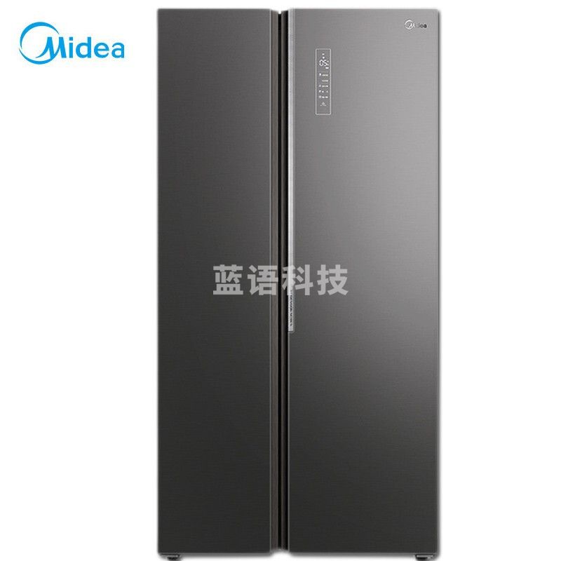 美的（Midea）BCD-485WSPZM(E) 60厘米薄系列485升十字双开门四门超薄嵌入式大容量家用智能冰箱一级变频底部散热 485升嵌入式冰箱