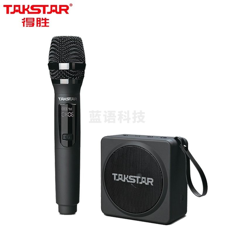 得胜（TAKSTAR） E261W  无线手持扩音器 大功率扩音器  手持便携式讲解器 典雅黑