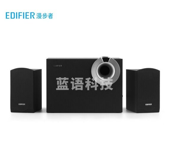 漫步者 (EDIFIER) R206BT 2.1多媒体蓝牙音箱 音响 电脑音箱  黑色