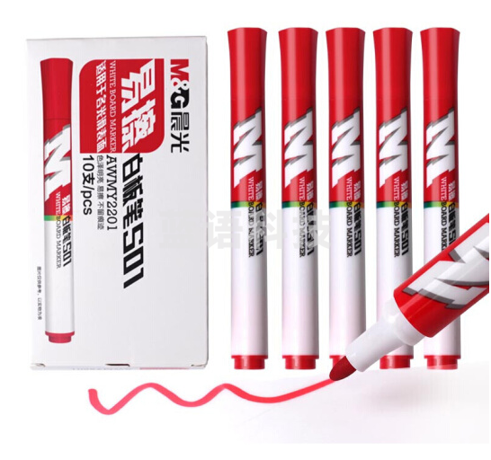 晨光（M&G）AWMY2201 易擦白板笔S01 红色