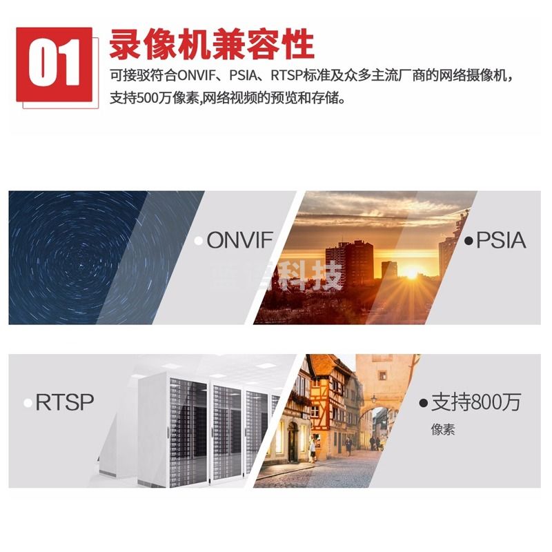 海康威视硬盘录像机监控主机高清网络刻录机手机远程NVR 【32路双盘位】DS-7832N-R2