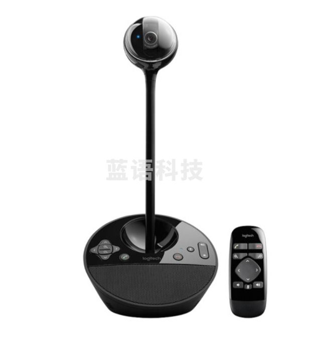 罗技(Logitech)BCC950高清商务网络摄像头 会议视频摄像头 直播摄像头 1080P 遥控摄像头