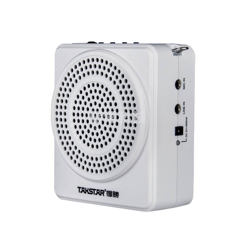 得胜（TAKSTAR）E180M便携式扩音器 大功率教学专用导游教师喇叭扩音器 腰挂迷你音响 典雅黑/白/红