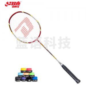 红双喜 DHS EG601 羽毛球拍单拍碳素比赛羽拍(已穿线赠手胶)