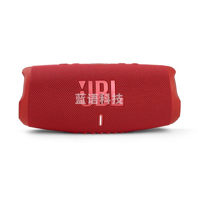 1100997942EA JBL CHARGE5 音乐冲击波五代便携式蓝牙音箱 低音炮 红色 户外防水防尘音箱 桌面音响 增强版赛道扬声器