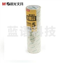 晨光（M&G） AJD97339 超透封箱胶带 60mm*30y 5卷/筒