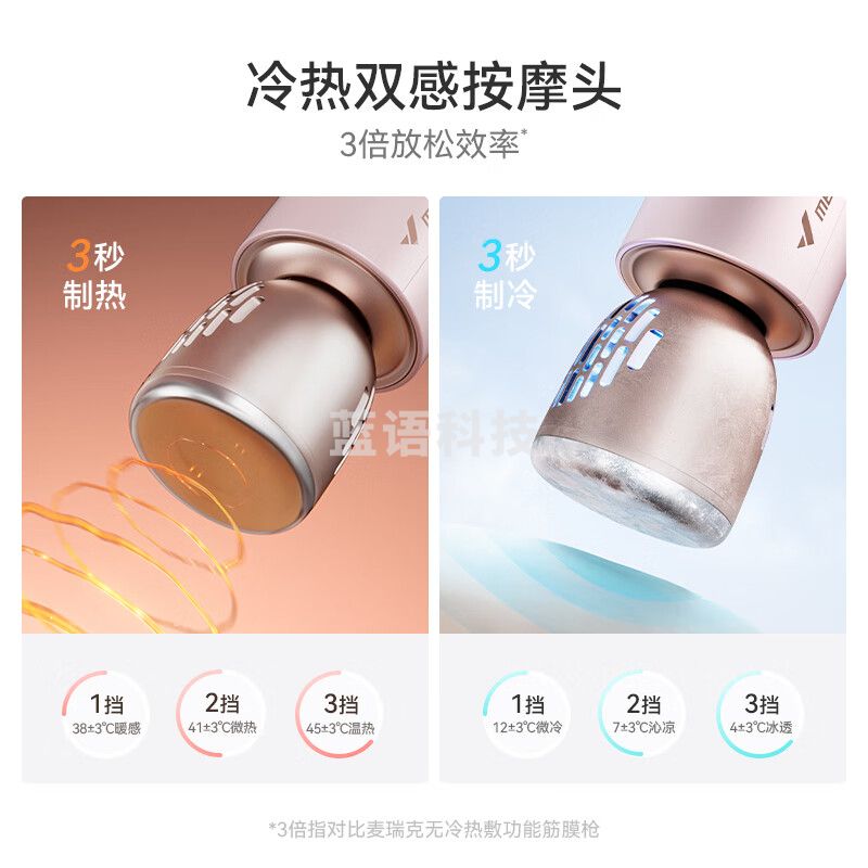 麦瑞克（MERACH）筋膜枪肌肉按摩器冷热敷专业级筋膜枪肌肉深层放松肌模枪送礼推荐 MR-M016