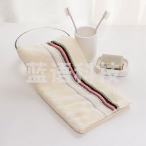 洁丽雅 素色缎档面巾 6638 70*34cm