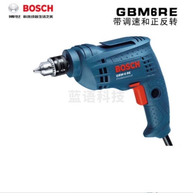 博世 GBM6RE 手电钻 工业级手电钻 正反转手枪钻大功率电钻电动螺丝刀