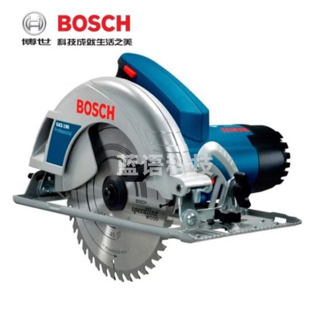 博世  GKS190电圆锯 7寸圆盘锯手提木工电锯 1400w