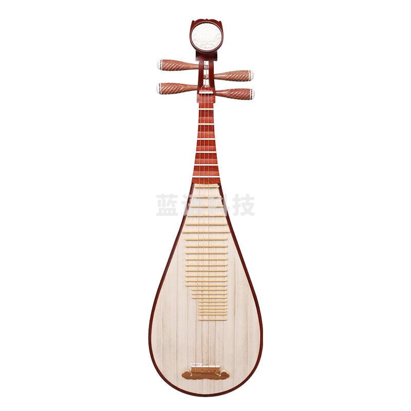 乐海琵琶乐器初学者入门非洲紫檀木材质原木色木相木轴DJ12-2