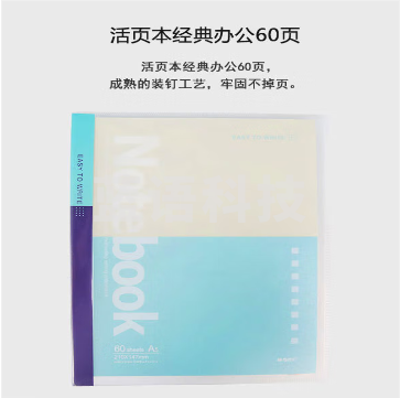 晨光B5活页本经典办公60页APY8C045
