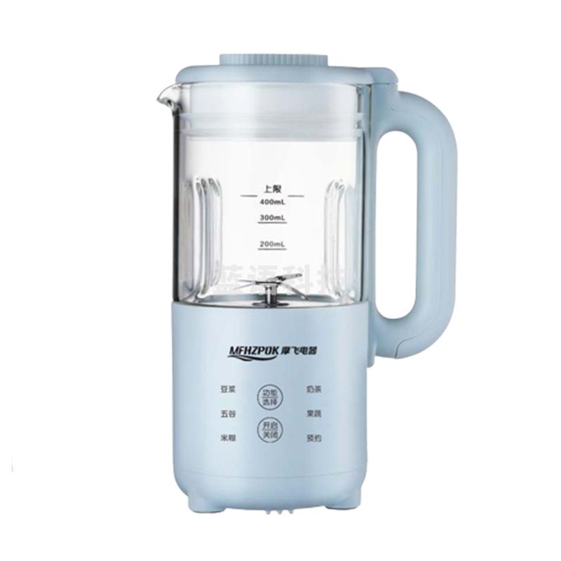 摩飞电器 MF-008 智能迷你破壁料理机 400ml 蓝色(单位：台)