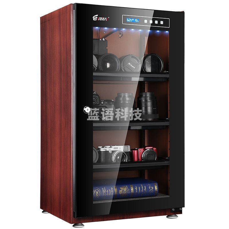 锐玛（EIRMAI）MRD-105TW 单反相机电子触摸屏防潮箱 摄影器材干燥箱除湿柜 专业镜头防潮柜