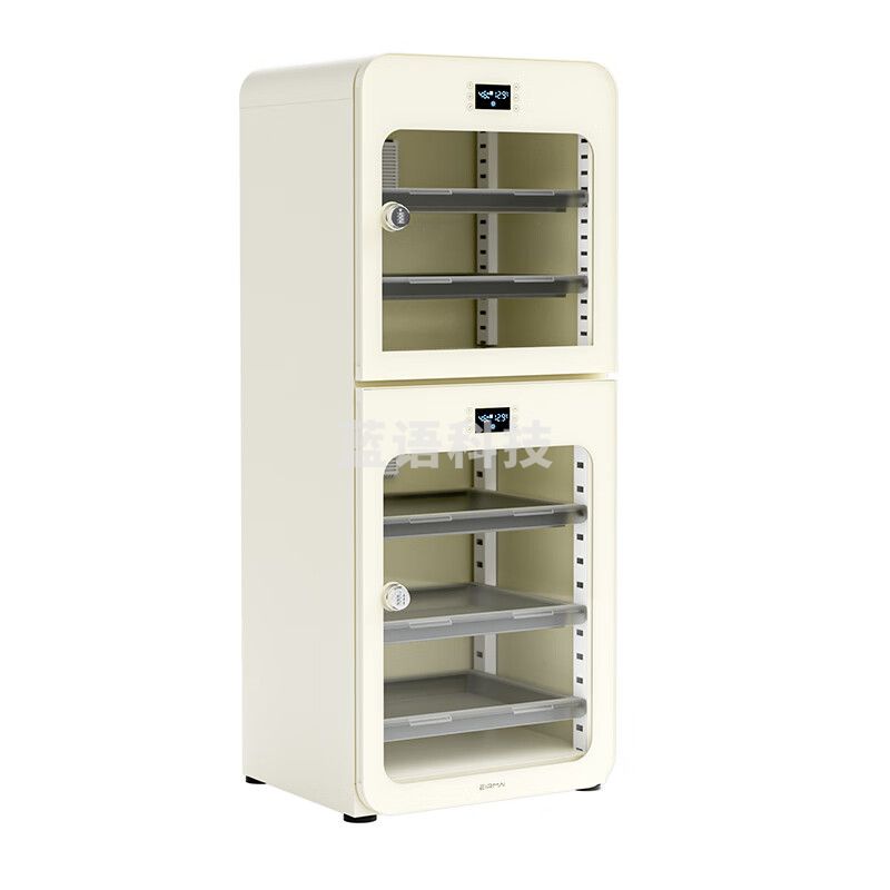 锐玛（EIRMAI）R16M雪鸮单反相机电子触摸屏防潮箱 摄影器材干燥箱除湿柜 专业镜头复古防潮柜触屏 奶白色