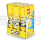 得力 6370 固体胶 6支/盒 （单位：盒）