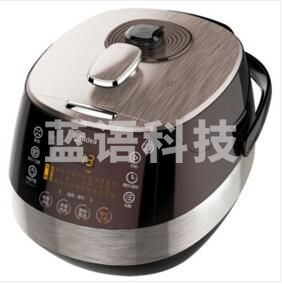 美的（Midea） 电压力锅5L智能高压饭煲一锅双胆 PSS5051P 浅灰色
