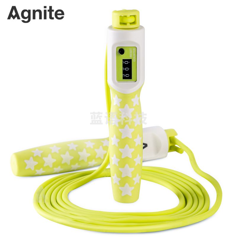 安格耐特F4138机械计数跳绳(混色)(单根装)(PVC绳)