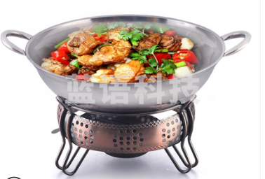 不锈钢固体液体酒精炉小火锅干锅锅仔