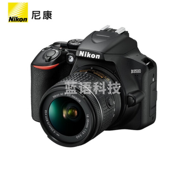 尼康D3500 入门级单反相机 数码相机 尼康18-55 f/3.5-5.6G标配套机