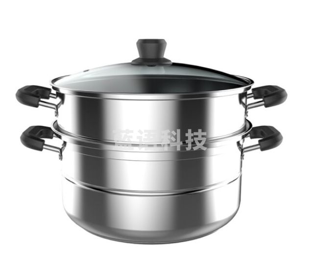 美的（Midea）ZG26Z01 蒸锅家用304不锈钢26CM