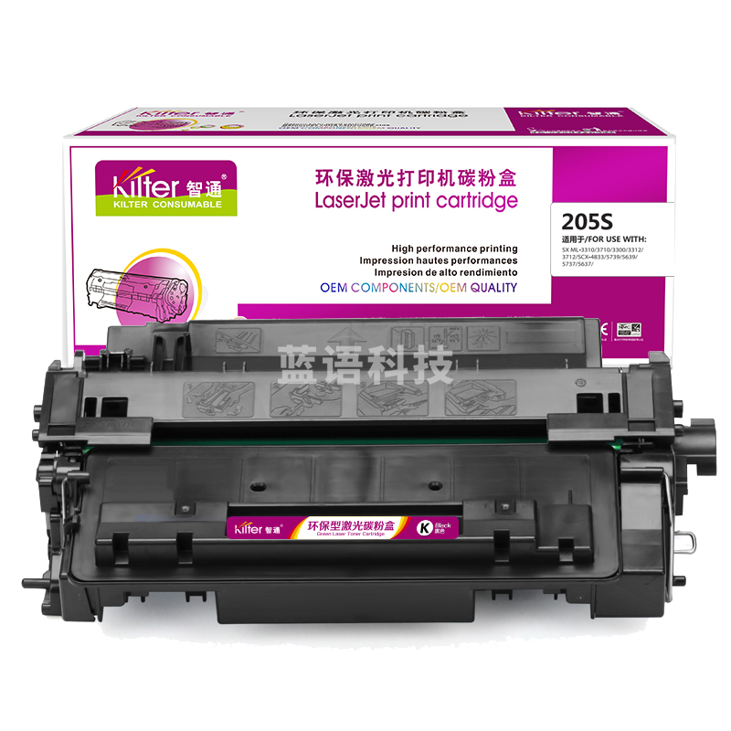 智通ZT SX-205S黑鼓(带芯片)   适用Samsung ML-3310D 3310ND 3710D 3710ND 4833HD 5637HR