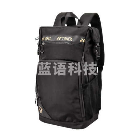 YONEX尤尼克斯羽毛球包双肩背包多功能时尚运动潮款BA249CR黑色