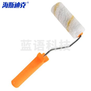 海斯迪克 gnjz-504 滚筒刷滚刷油漆工具装修涂装刷乳胶漆滚筒刷油漆刷子刷墙工具 4寸短柄  4个价