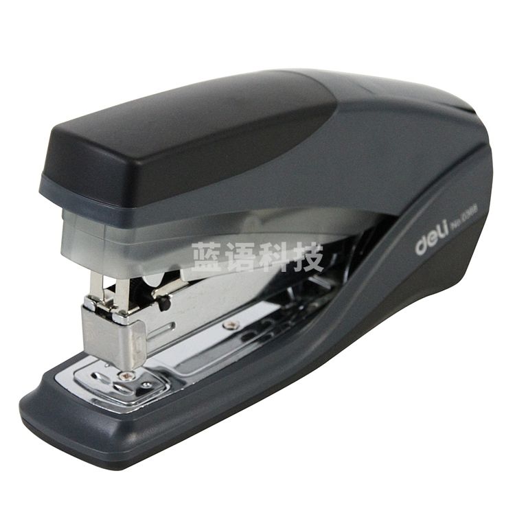 得力 0368 省力型订书机  (12#钉) 黑色