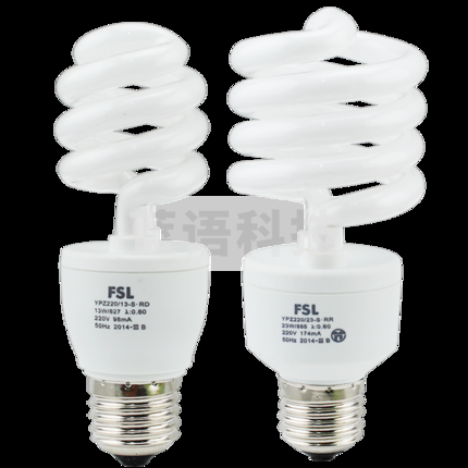 佛山FSL 螺旋T3/E27/18W/6500K 螺旋节能灯