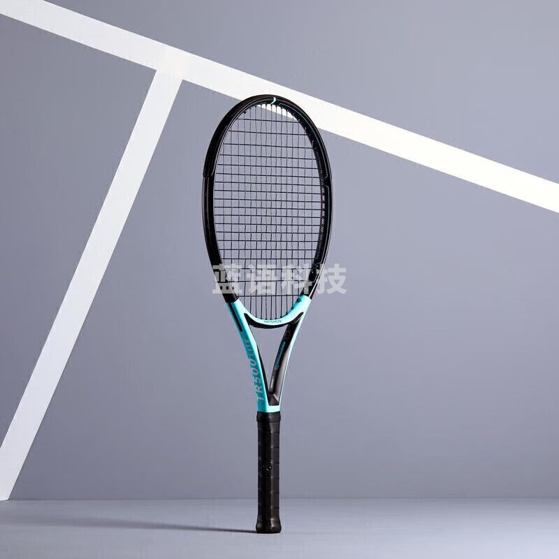 迪卡侬 网球拍 碳素碳纤维单拍IVE1TR500Lite薄荷绿【1号柄】2609825