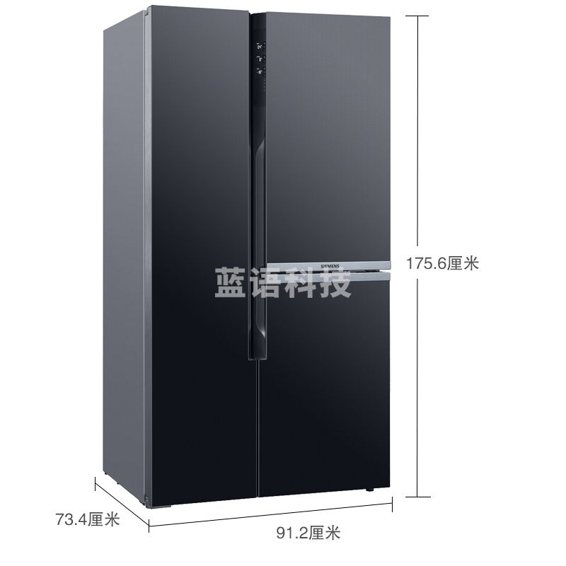 西门子（SIEMENS）KA96FP50TI 569升对开三门冰箱 陶瓷面板 零度保鲜混冷无霜