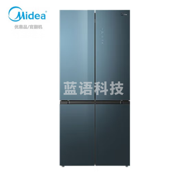 美的(Midea)510升 变频一级能效十字双开门冰箱BCD-510WSGPZM(E)