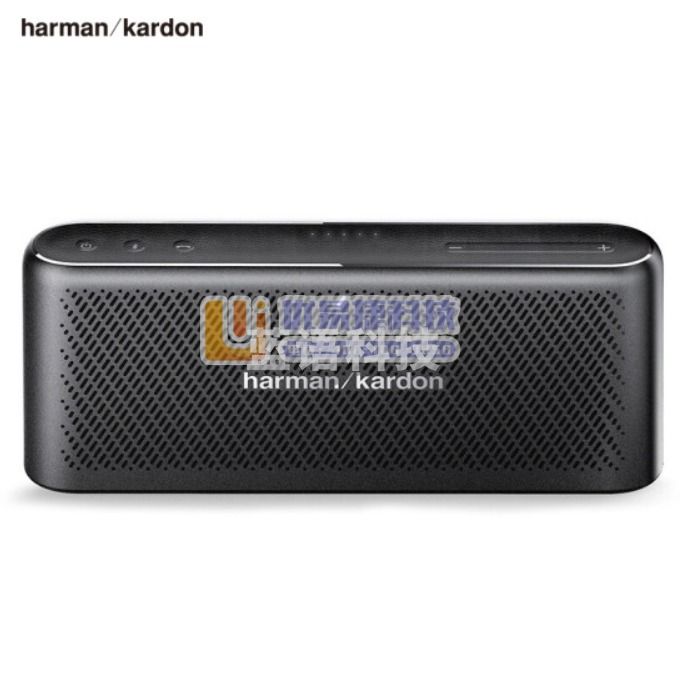 哈曼卡顿 (Harman Kardon) TRAVELER 音乐旅行家 便携式蓝牙音箱 一体式迷你扬声器 免提通话 亮黑色