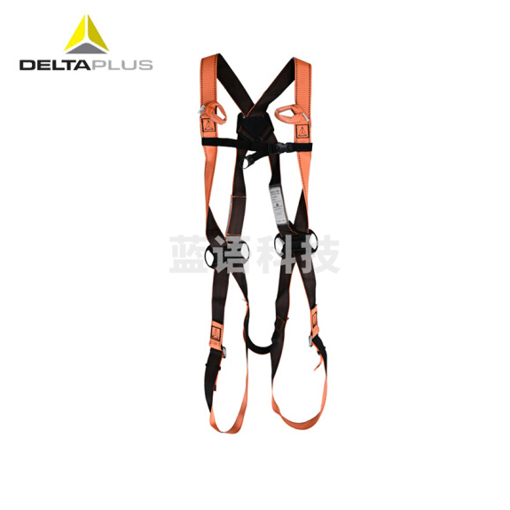 代尔塔 501012  双挂点安全带 高空坠落户外攀爬救援安全带