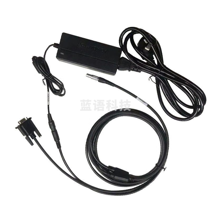 徕卡TS02/06/09/TCR402/802全站仪连接电脑数据线GEV187Y型电源线 Y型数据线+电源适配器