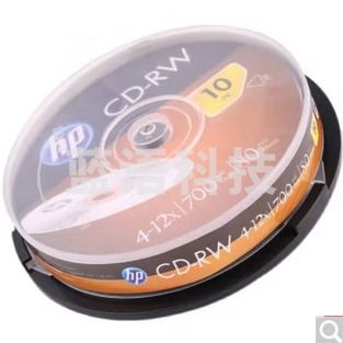 惠普CD-RW可擦写 光盘/刻录盘